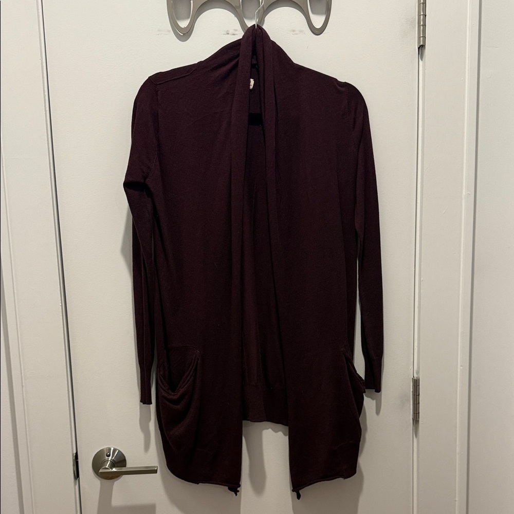 Wilfred Deep Burgundy Cardigan size XS